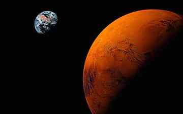 Mars was once rich in carbon dioxide - hinting that the Red Planet once harboured life. 
