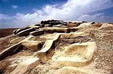 The Burnt City archeological site.