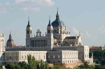 The Almudena Cathedral in Madrid
