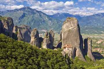 Rousanou is the first stop on the monastery trail  