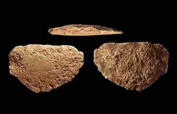 The stone axe found in the Northern Territory has been dated at 35,500 years old (Monash University: Bruno David)