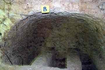 Roman burial chambers excavated in the city of Homs, Syria