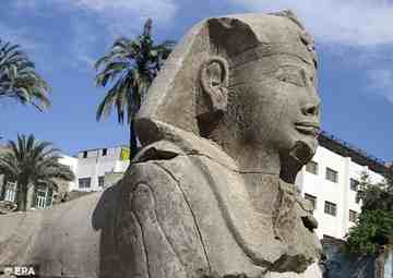 Twelve sphinxes dating back to the fourth century have been found in Luxor.
