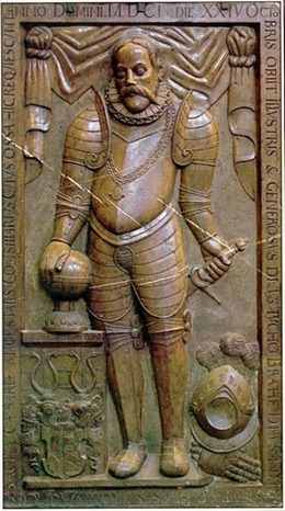 The 16th-century Danish astronomer Tycho Brahe.