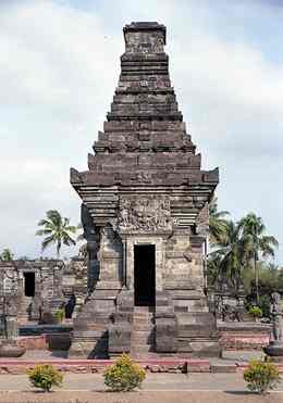 Candi Penataran. Hindu temple, Indonesia.
