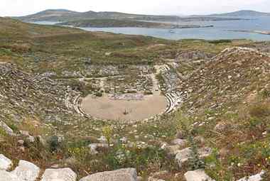 Theater of Delos, Greece [Photo: H.R. Goette]