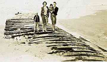 A baby Don Best is pictured here in the early 40's - being held by his mother.