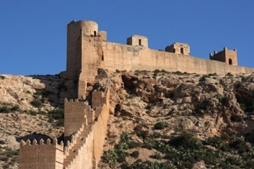 Alcazaba de Almeria, Spain.