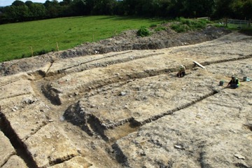 Building Compound 1, under excavation.