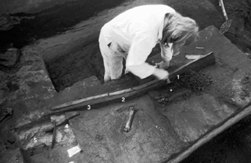 In 1995, researchers uncovered three 400,000-year-old wooden spears near Schoeningen, about 60 miles southeast of Hanover, Germany.