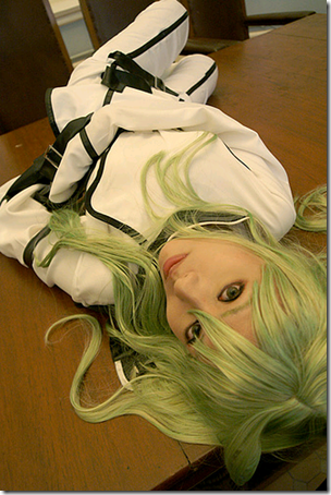 lelouch of the rebellion cosplay - c.c.
