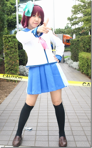 angel beats! cosplay - nakamura yuri from comiket 2010