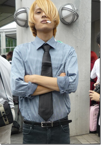 one piece cosplay - sanji 02 from comiket 2010