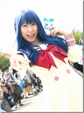 heartcatch precure! cosplay - kurumi erika from comiket 2010