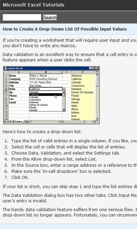 Excel Tutorials App has over 238,000 downloads and counting! This Free ...