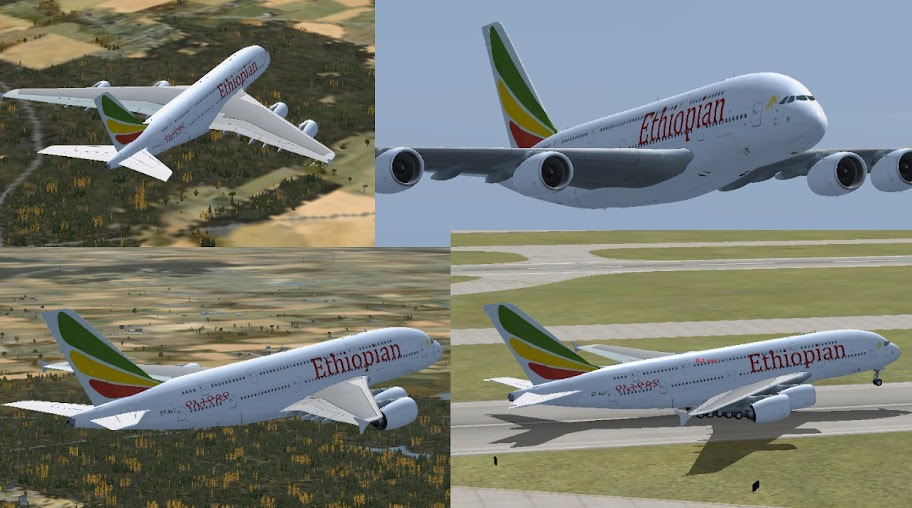 Image result for airbus a380 Ethiopia