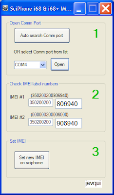 sciphone imei changer tool