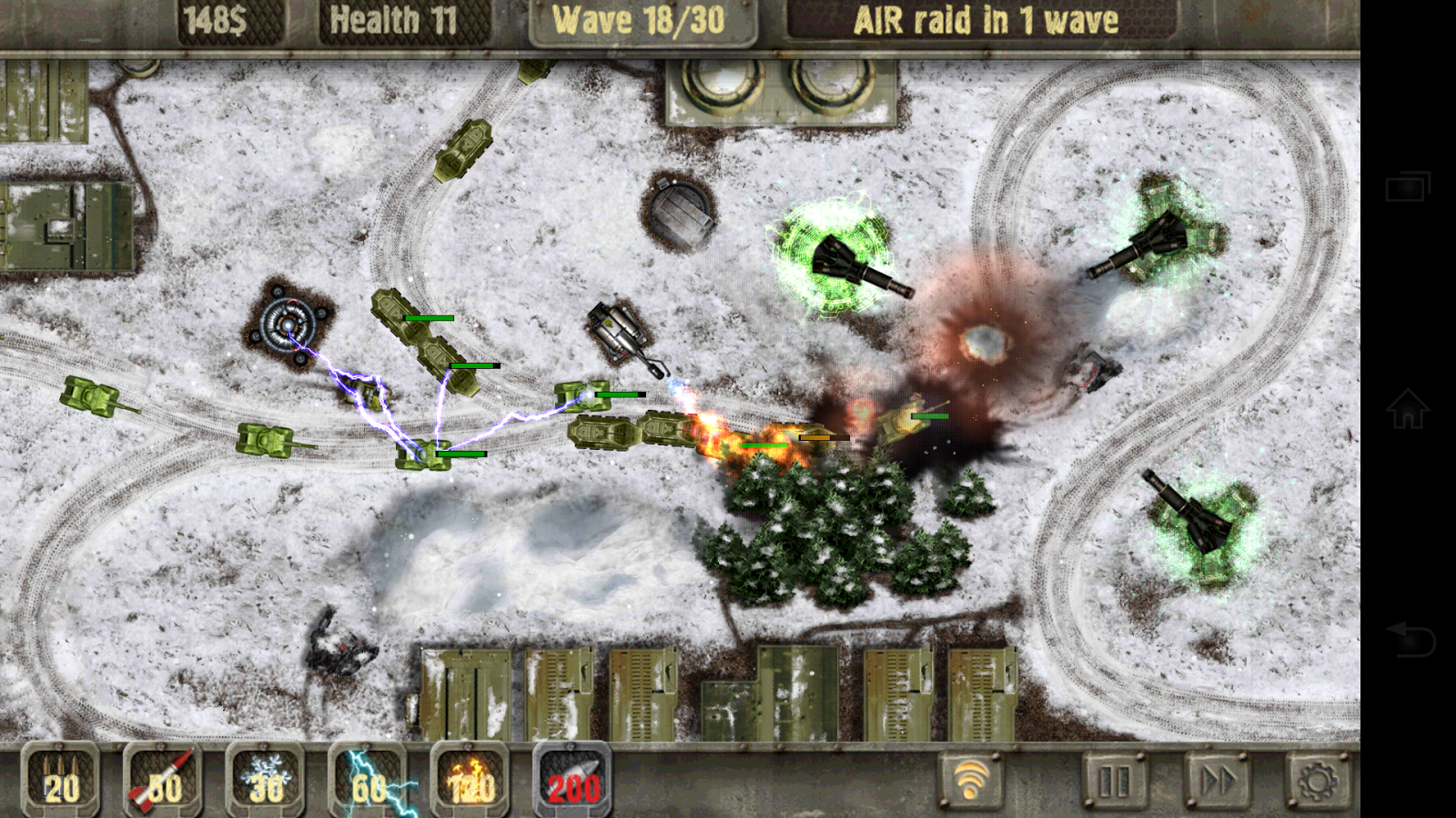 Defense zone HD - screenshot