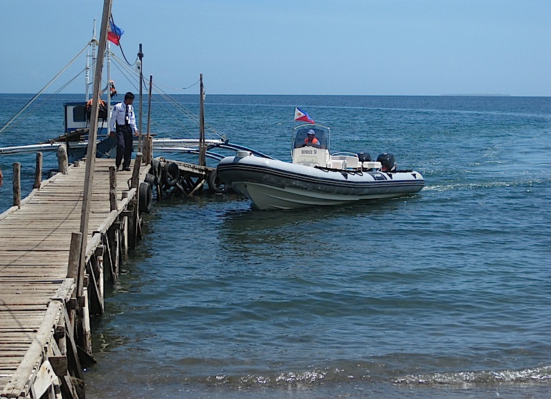Bellarocca's rubber boat