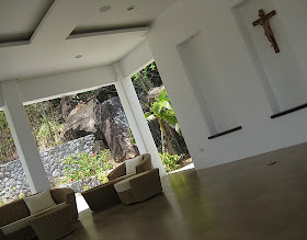 the meditation sanctuary at Bellarocca Island Resort