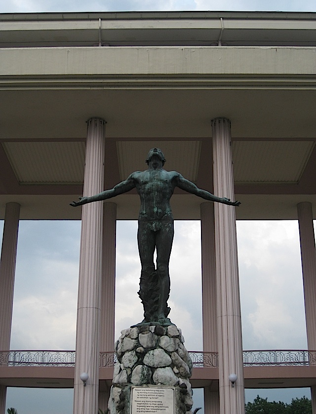 the Oblation in the University of the Philippines - Diliman