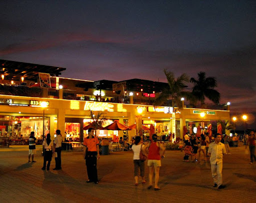 Harbour Square after sunset