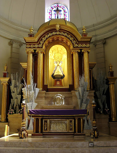 altar area of the Malate Church