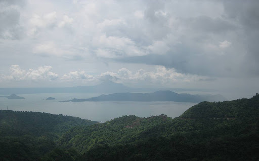 Taal Lake and Volcano viewed from Tagaytay City