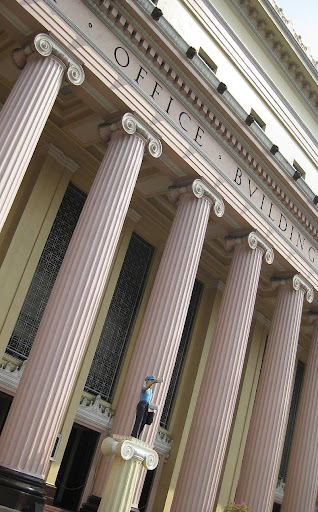 facade of the Manila Central Post Office building
