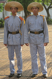 members of the Guardia Civil in mid-19th century Manila