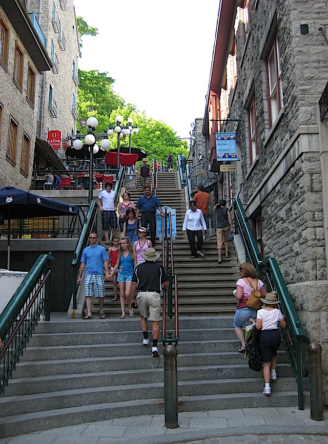 Escalier Casse-Cou at Quartier Petit Champlain, Quebec City