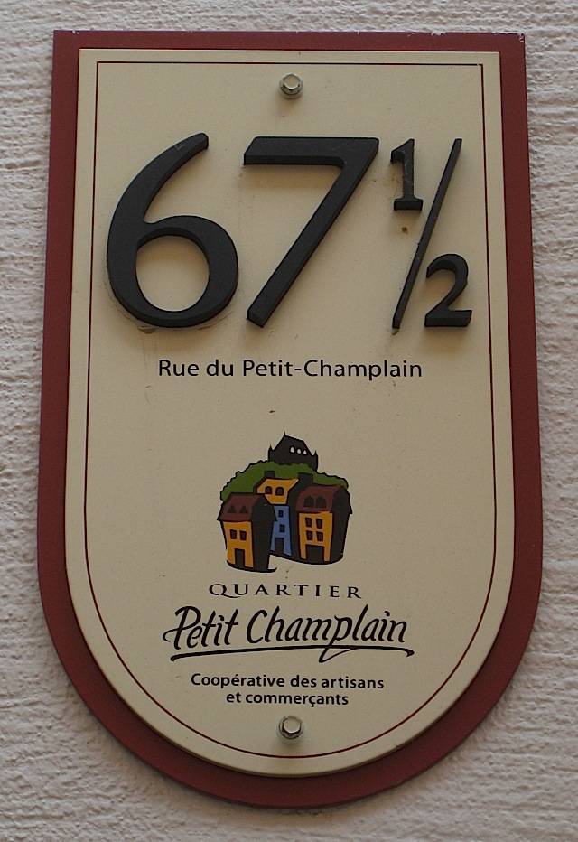 shop number 67 and 1/2 at Quartier Petit Champlain, Quebec City