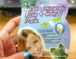 purederm tea tree heat activated hair and scalp mask, by bitsandtreats