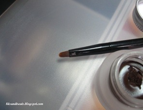 maybelline eyestudio gel eyeliner brush, by bitsandtreats