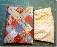 Bits and Pieces: Patchwork Zipper Bag Tutorial, Part Two