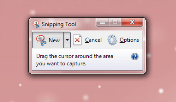 2.SNIPPING TOOL OPENS