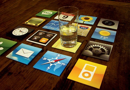 iPhone-Coasters-Set