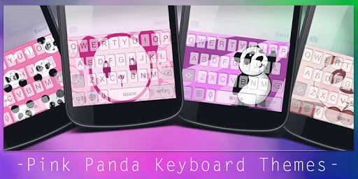 Pink Panda Keyboard Themes