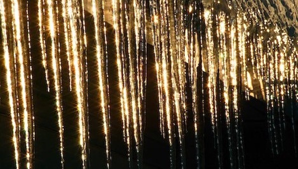 Icicles and Suns light