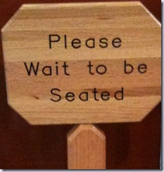 please wait to be seated lincoln square
