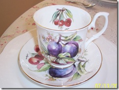 plums teacup