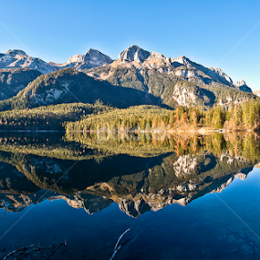 Allo specchio by Alessio Pellegrini - Landscapes Mountains & Hills