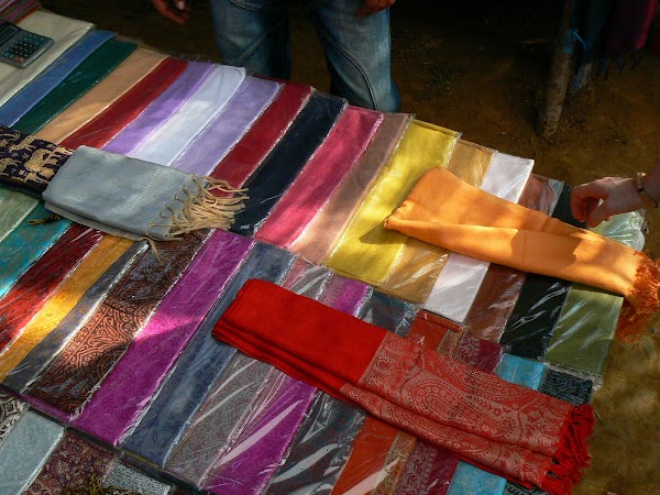 Imagini India Goa: saluri la Anjuna