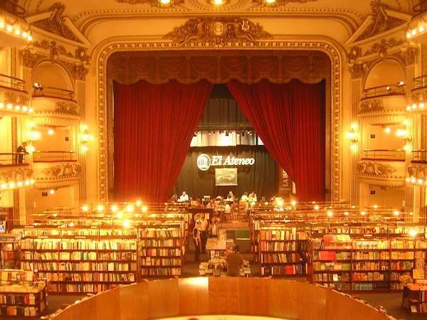 Imagini Argentina: LIBRARIA EL Ateneo, Buenos Aires Obiective turistice Argentina: LIBRARIA EL Ateneo, Buenos Aires