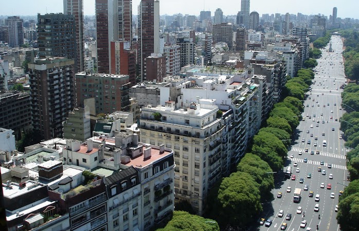 Obiective turistice Argentina: Cartierul Palermo de la etaj, Buenos Aires