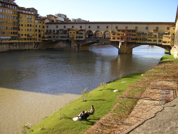 Obiective turistice Italia: Firenze, Ponte Vecchio, Florenta