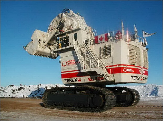 TEREX RH400 worlds largest hydraulic shovel 06