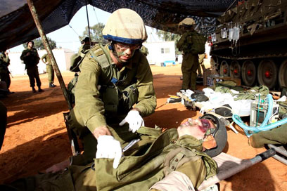 IDF MD Doctors Train under fire