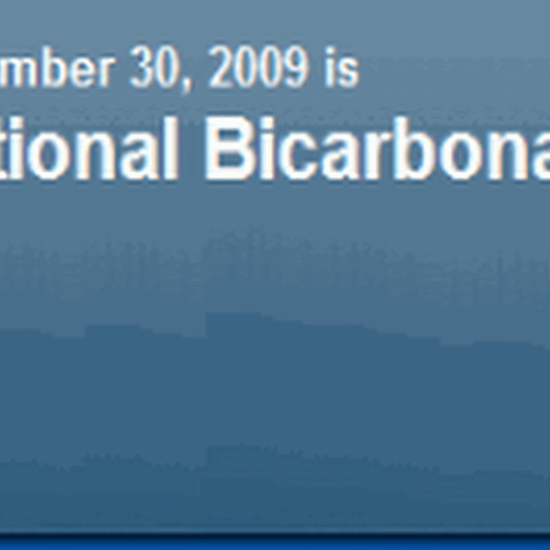 Día Nacional del Bicarbonato de Sodio (en USA)