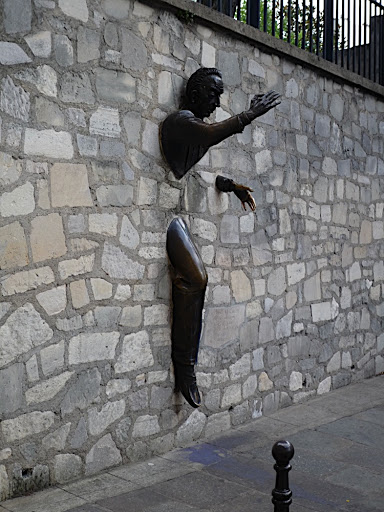  a guy busting through the wall